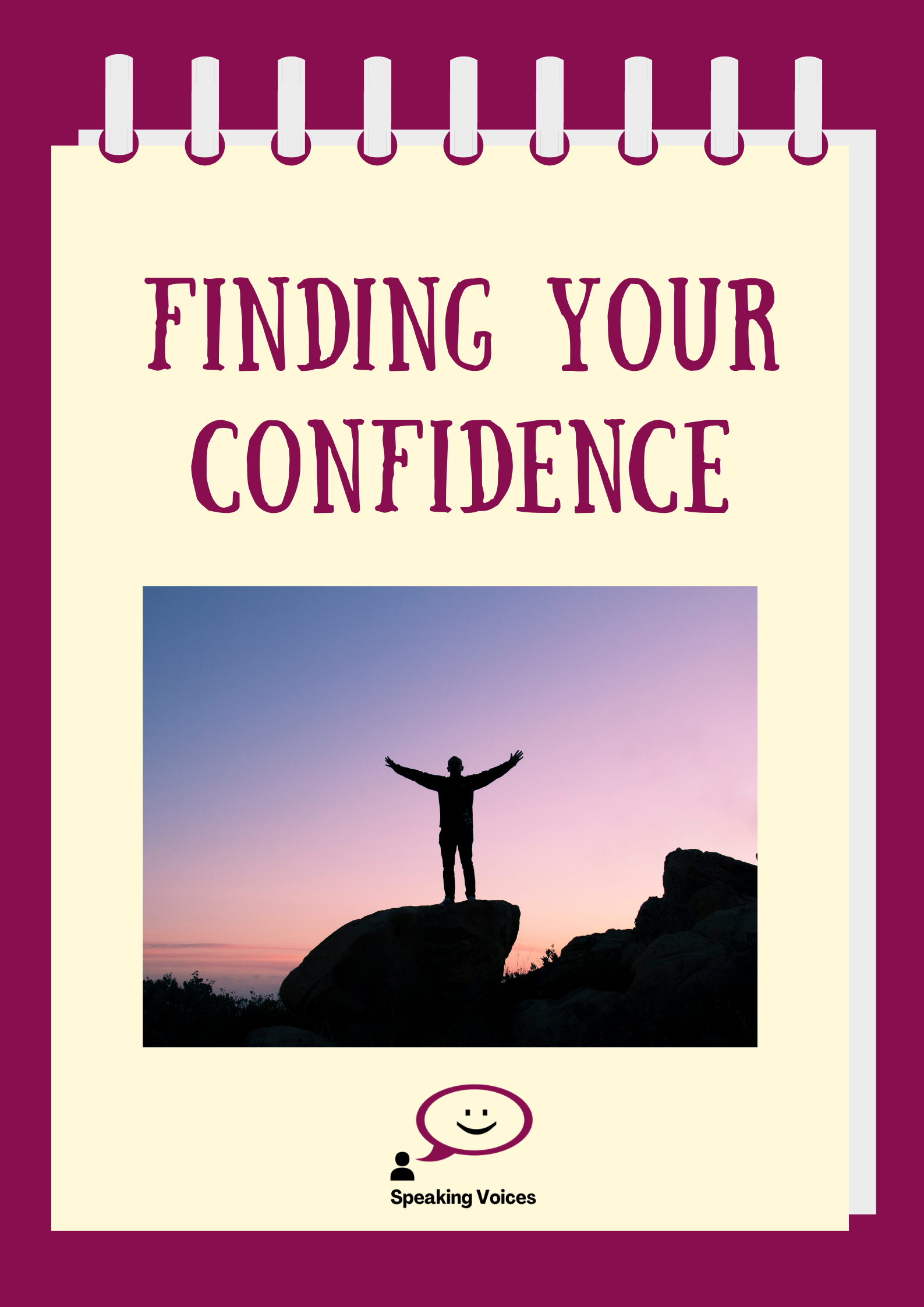 Find Your Confidence Resource Poster