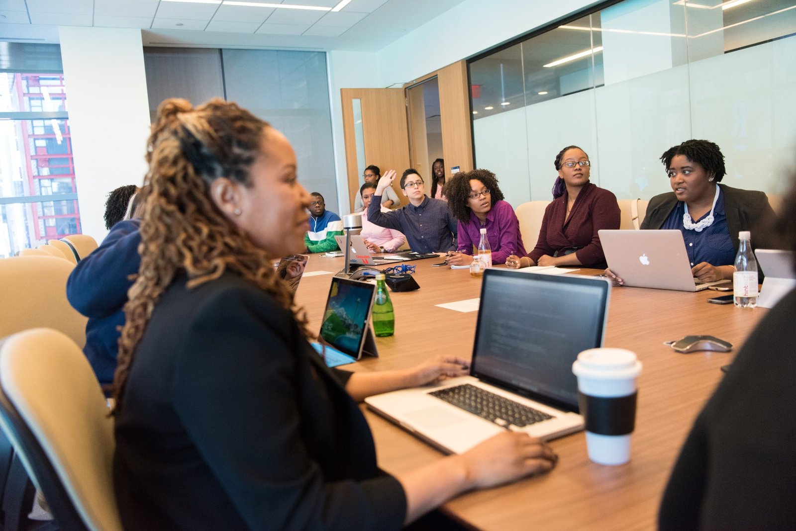 express your opinions in meetings